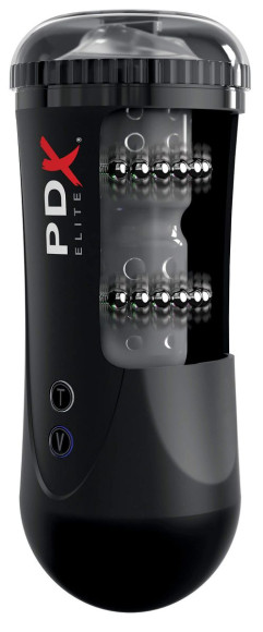 Черный автоматический мастурбатор-ротик Moto Stroker Черный автоматический мастурбатор-ротик Moto Stroker