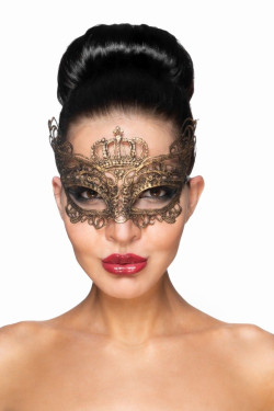 Золотистая карнавальная маска Эниф Золотистая карнавальная маска Эниф