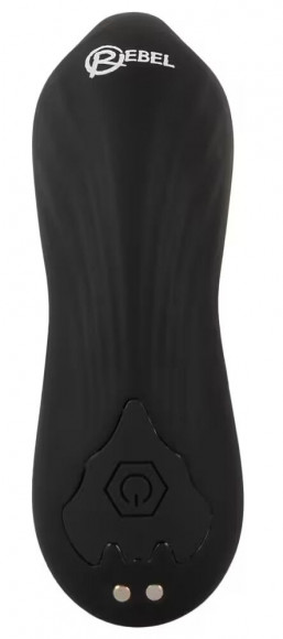 Черная анальная пробка с вибрацией, вращением и пультом ДУ RC Butt Plug with 2 Functions Черная анальная пробка с вибрацией, вращением и пультом ДУ RC Butt Plug with 2 Functions