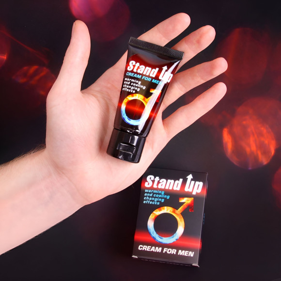Возбуждающий крем для мужчин Stand Up - 25 гр. Возбуждающий крем для мужчин Stand Up - 25 гр.