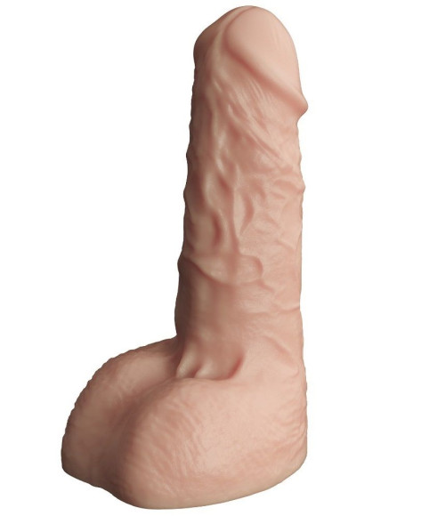 Телесный фаллоудлинитель с мошонкой Cock Next - 19 см. Телесный фаллоудлинитель с мошонкой Cock Next - 19 см.