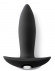 Черный анальный вибромассажер MINI PLUG - 9,5 см. Черный анальный вибромассажер MINI PLUG - 9,5 см.