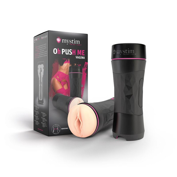 Мастурбатор-вагина в тубе Oh Push me Мастурбатор-вагина в тубе Oh Push me