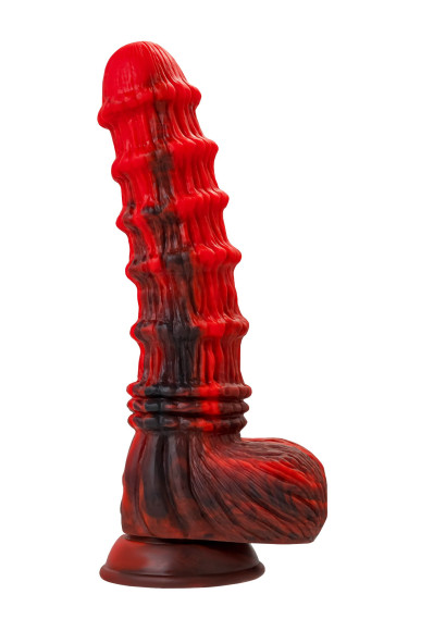 Силиконовый вибратор Monster Tops - 27 см.