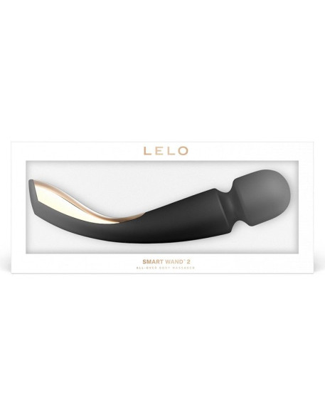 Черный вибромассажёр Lelo Smart Wand 2 Large - 30,4 см. Черный вибромассажёр Lelo Smart Wand 2 Large - 30,4 см.
