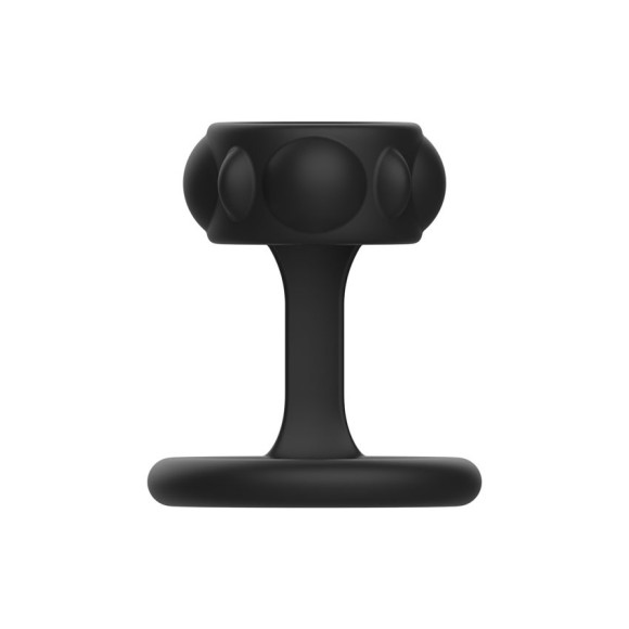 Черная эрекционная насадка на пенис - 6,2 см. Черная эрекционная насадка на пенис - 6,2 см.