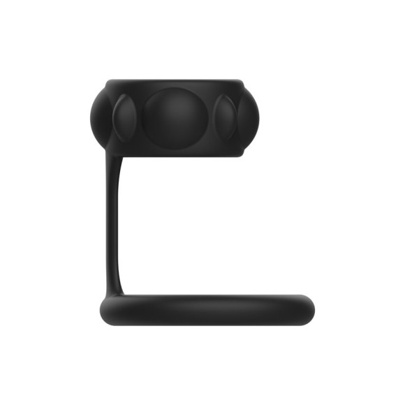 Черная эрекционная насадка на пенис - 6,2 см. Черная эрекционная насадка на пенис - 6,2 см.