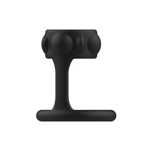 Черная эрекционная насадка на пенис - 6,2 см. Черная эрекционная насадка на пенис - 6,2 см.