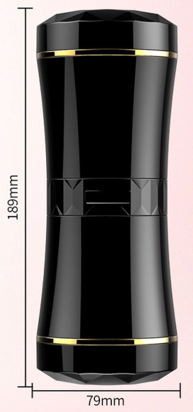 Двусторонний мастурбатор в колбе - вагина и анус Двусторонний мастурбатор в колбе - вагина и анус