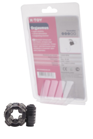 Пепельное эротическое кольцо с вибрацией Orgasmus III Пепельное эротическое кольцо с вибрацией Orgasmus III