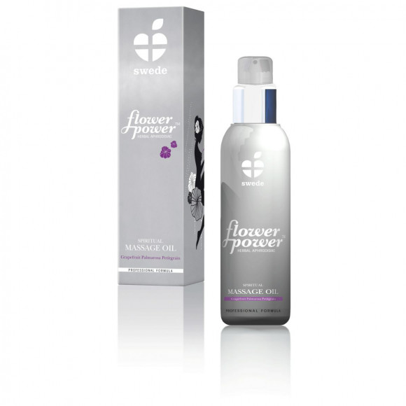 Масло для массажа Flower Power Spiritual Massage Oil - 150 мл. Масло для массажа Flower Power Spiritual Massage Oil - 150 мл.