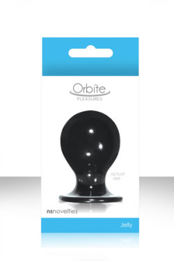 Средняя темно-серая анальная пробка ORBITE Средняя темно-серая анальная пробка ORBITE