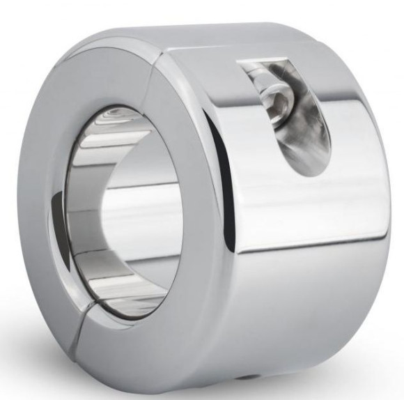 Серебристый утяжелитель для мошонки Sinner Metal Heavy Ball Stretcher Серебристый утяжелитель для мошонки Sinner Metal Heavy Ball Stretcher