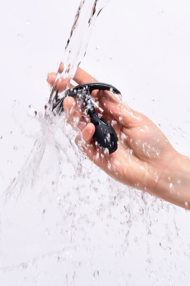 Черная анальная втулка Tord S - 8,5 см. Черная анальная втулка Tord S - 8,5 см.