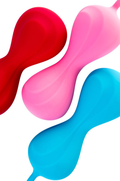 Набор из трёх двойных вагинальных шариков Satisfyer Power Balls Набор из трёх двойных вагинальных шариков Satisfyer Power Balls