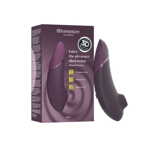 Фиолетовый бесконтактный клиторальный стимулятор Womanizer Next Фиолетовый бесконтактный клиторальный стимулятор Womanizer Next