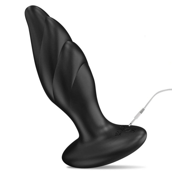 Черный анальный вибромассажер Whirlwind-RCT - 14,4 см. Черный анальный вибромассажер Whirlwind-RCT - 14,4 см.