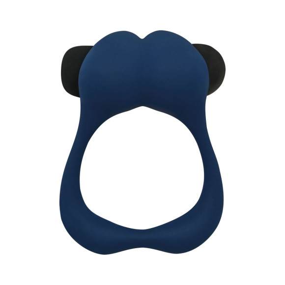 Синее эрекционное виброкольцо Nutty Синее эрекционное виброкольцо Nutty