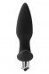 Черная анальная вибропробка FantASStic Vibrating Plug - 14 см. Черная анальная вибропробка FantASStic Vibrating Plug - 14 см.