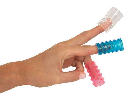 Комплект из трех рельефных насадок на пенис Tokyo Sleeves Комплект из трех рельефных насадок на пенис Tokyo Sleeves