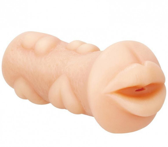 Телесный мастурбатор-ротик REALSTUFF YOUNG LIPS
