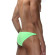 Салатовые мужские трусы-слипы с узким бочком Салатовые мужские трусы-слипы с узким бочком