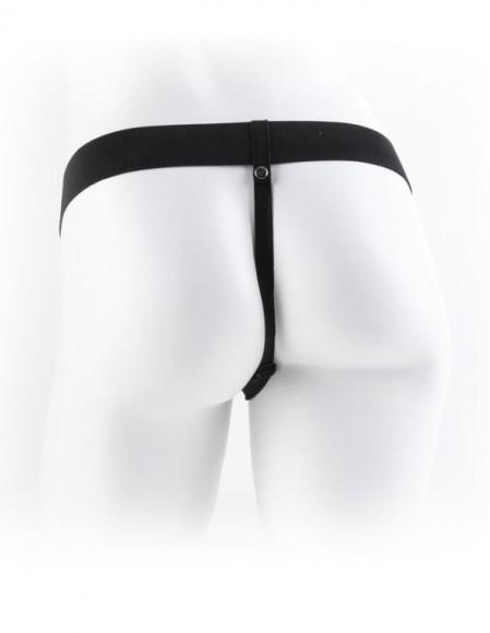 Телесный полый страпон Hollow Strap-On with Balls - 18,9 см. Телесный полый страпон Hollow Strap-On with Balls - 18,9 см.