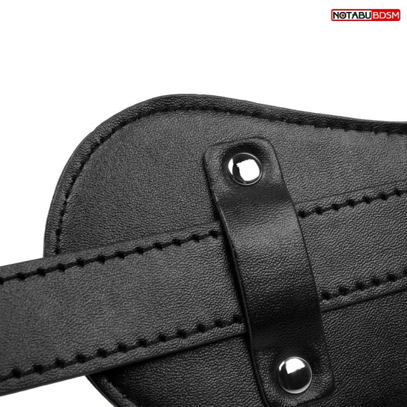 Оригинальный кляп с широким ремешком Оригинальный кляп с широким ремешком