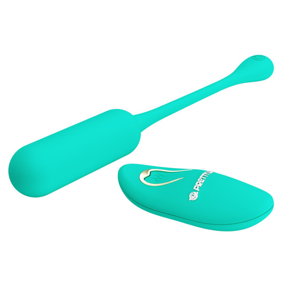 Зеленое виброяйцо Lechies с пультом ДУ Зеленое виброяйцо Lechies с пультом ДУ