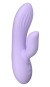 Сиреневый вибратор-кролик Hippo - 17 см.
