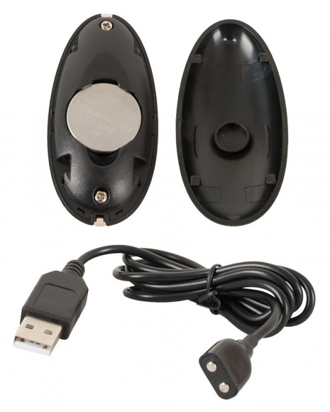 Черный анальный стимулятор с вибрацией и пультом ДУ - 14,9 см. Черный анальный стимулятор с вибрацией и пультом ДУ - 14,9 см.