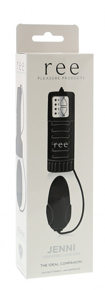 Чёрное виброяйцо Jenni Чёрное виброяйцо Jenni