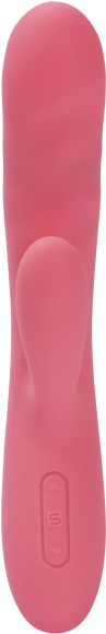 Розовый вибратор-кролик с функцией пенетрации Avery - 19,5 см. Розовый вибратор-кролик с функцией пенетрации Avery - 19,5 см.