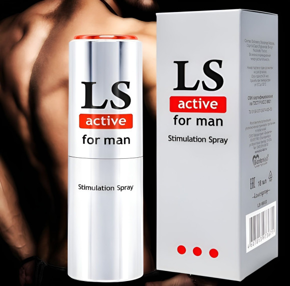 Спрей-стимулятор для мужчин Lovespray Active Man - 18 мл. Спрей-стимулятор для мужчин Lovespray Active Man - 18 мл.