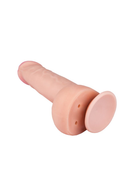 Фаллоимитатор на присоске средних размеров - 21 см. Фаллоимитатор на присоске средних размеров - 21 см.