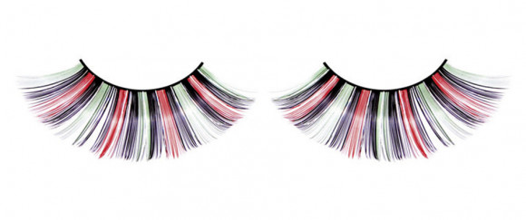 Длинные цветные ресницы Длинные цветные ресницы