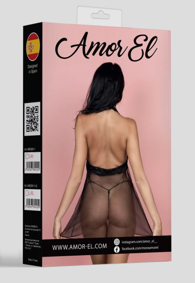 Эротический прозрачный бэби-долл с кружевным верхом Эротический прозрачный бэби-долл с кружевным верхом