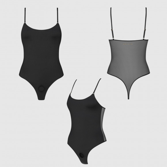 Боди для фиксации насадок Strap-on-me Harness Body Signature - size XS Боди для фиксации насадок Strap-on-me Harness Body Signature - size XS