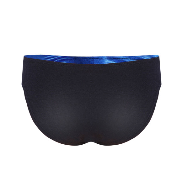 Мужские трусы-слипы с синей передней частью Мужские трусы-слипы с синей передней частью
