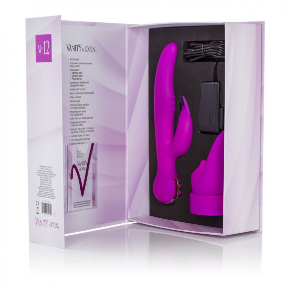 Эксклюзивный хай-тек вибратор VANITY BY JOPEN VR12 - 23,5 см. Эксклюзивный хай-тек вибратор VANITY BY JOPEN VR12 - 23,5 см.