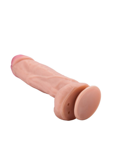 Крупный фаллоимитатор на присоске - 21,5 см. Крупный фаллоимитатор на присоске - 21,5 см.