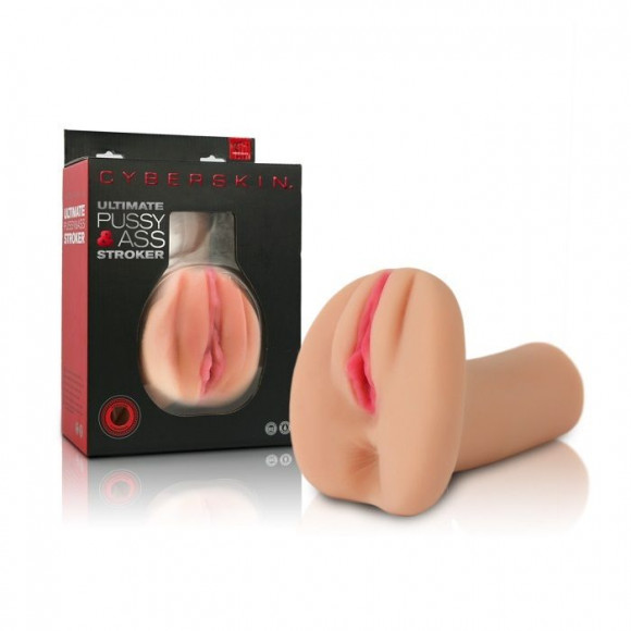 Мастурбатор с двумя входными отверстиями - вагиной и анусом Мастурбатор с двумя входными отверстиями - вагиной и анусом