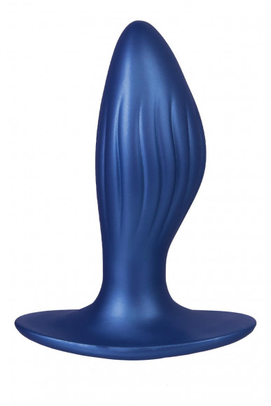 Синяя анальная пробка G Stuck Silicone Anal Plug - 12,5 см. Синяя анальная пробка G Stuck Silicone Anal Plug - 12,5 см.