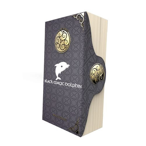 Дымчатый вибратор MAGIC TALES BLACK DOLPHIN с загнутой головкой и клиторальным отростком - 21 см. Дымчатый вибратор MAGIC TALES BLACK DOLPHIN с загнутой головкой и клиторальным отростком - 21 см.
