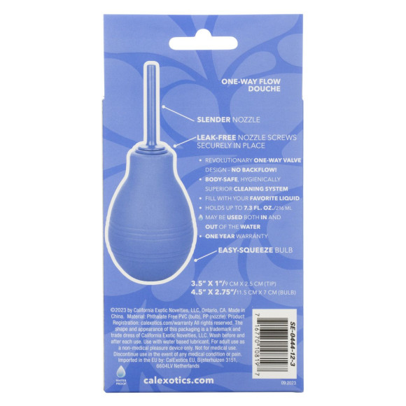 Фиолетовый анальный душ One-Way Flow Douche Фиолетовый анальный душ One-Way Flow Douche