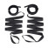 Эротический набор 4PC Bondage Bed Strap & Flogger Kit Эротический набор 4PC Bondage Bed Strap & Flogger Kit