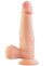 Телесный вибратор-реалистик REAL Standard - 18,5 см.