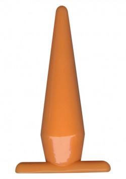Оранжевая анальная пробка Funky - 10,5 см. Оранжевая анальная пробка Funky - 10,5 см.