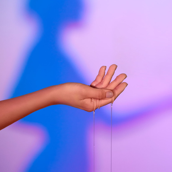 Съедобное согревающее массажное масло Love Me Tender Cotton Candy с ароматом сладкой ваты - 100 мл.