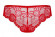 Красные кружевные трусики Secred с цветочным узором